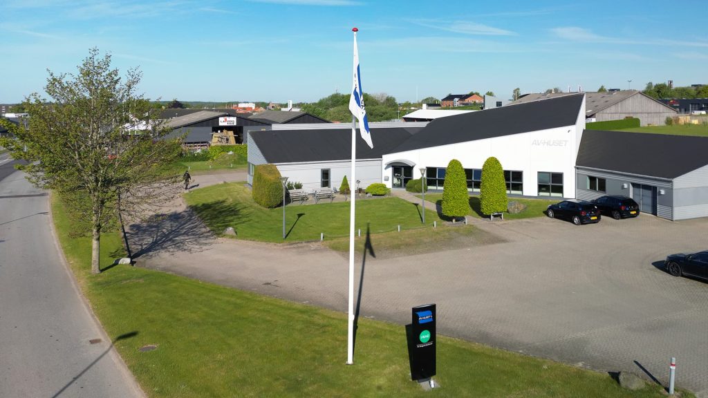 AV-Husets domicil på Jernbuen i Næstved