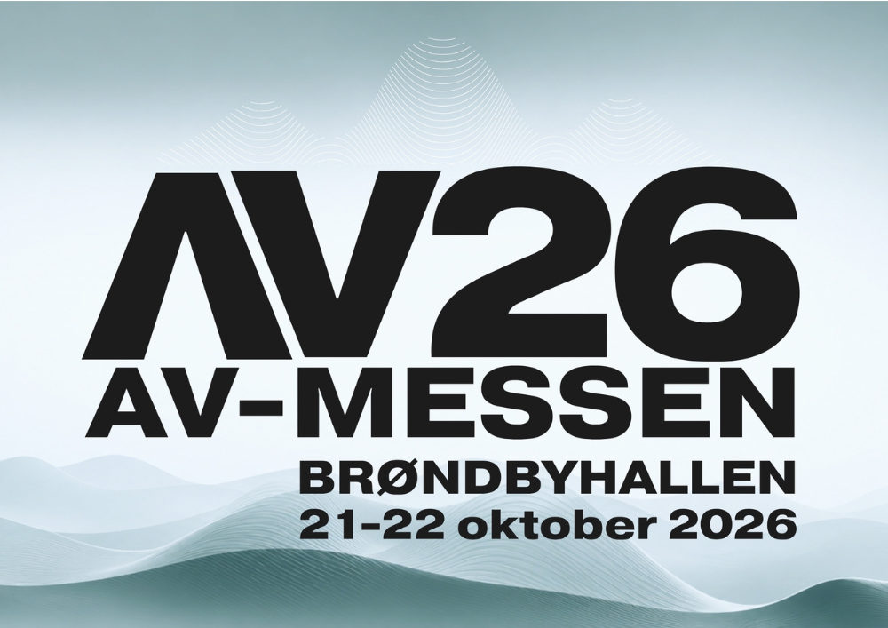 Logo for AV-Messen 2026 i Brøndby Hallen